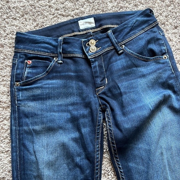 Hudson dark wash skinny jeans - Picture 5 of 13